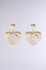 TIE MY HEART EARRING