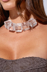 ICED OUT CHOKER NECKLACE