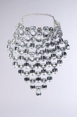 PAY MY BILLS NECKLACE IN SILVER