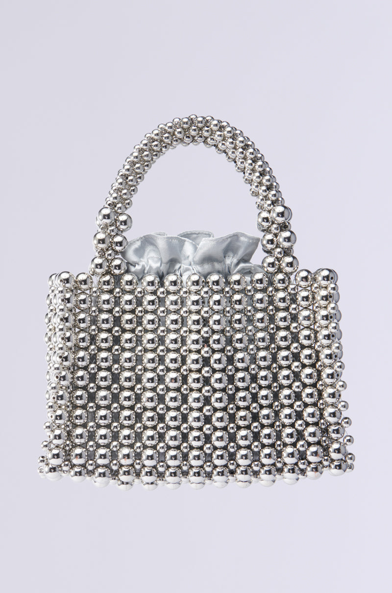 IM SO IT GIRL BEADED PURSE