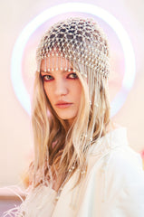 PEARL DREAMS BEADED HAT