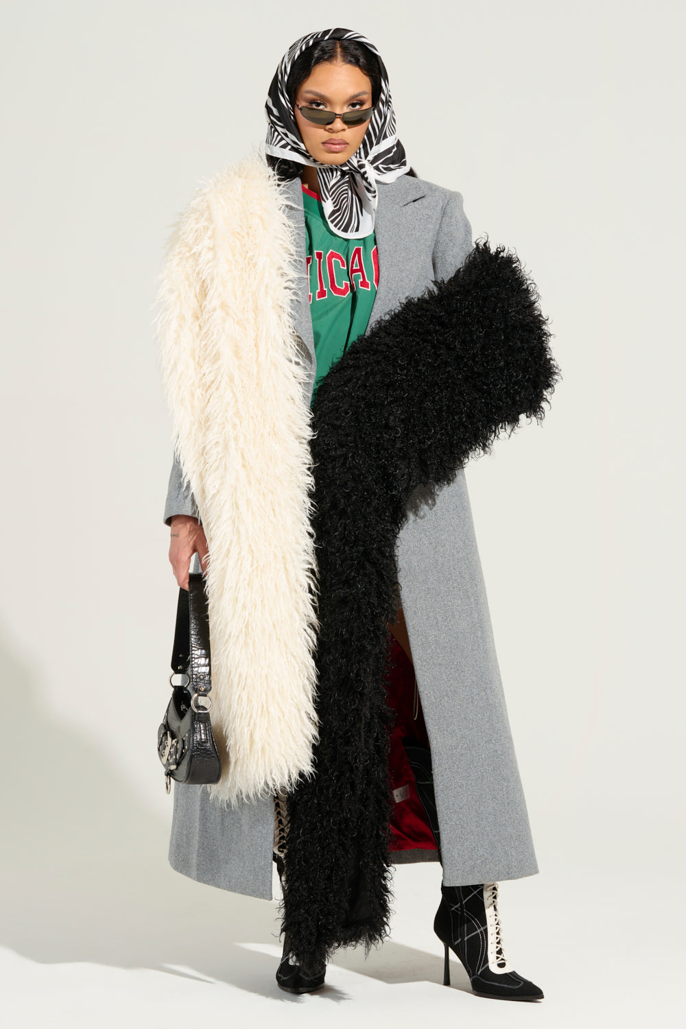EPIC DREAMS FAUX FUR SCARF