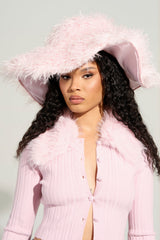 CALL ME BABY FAUX FUR HAT