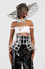 ULTIMATE TEASE METALLIC CAGE BELT
