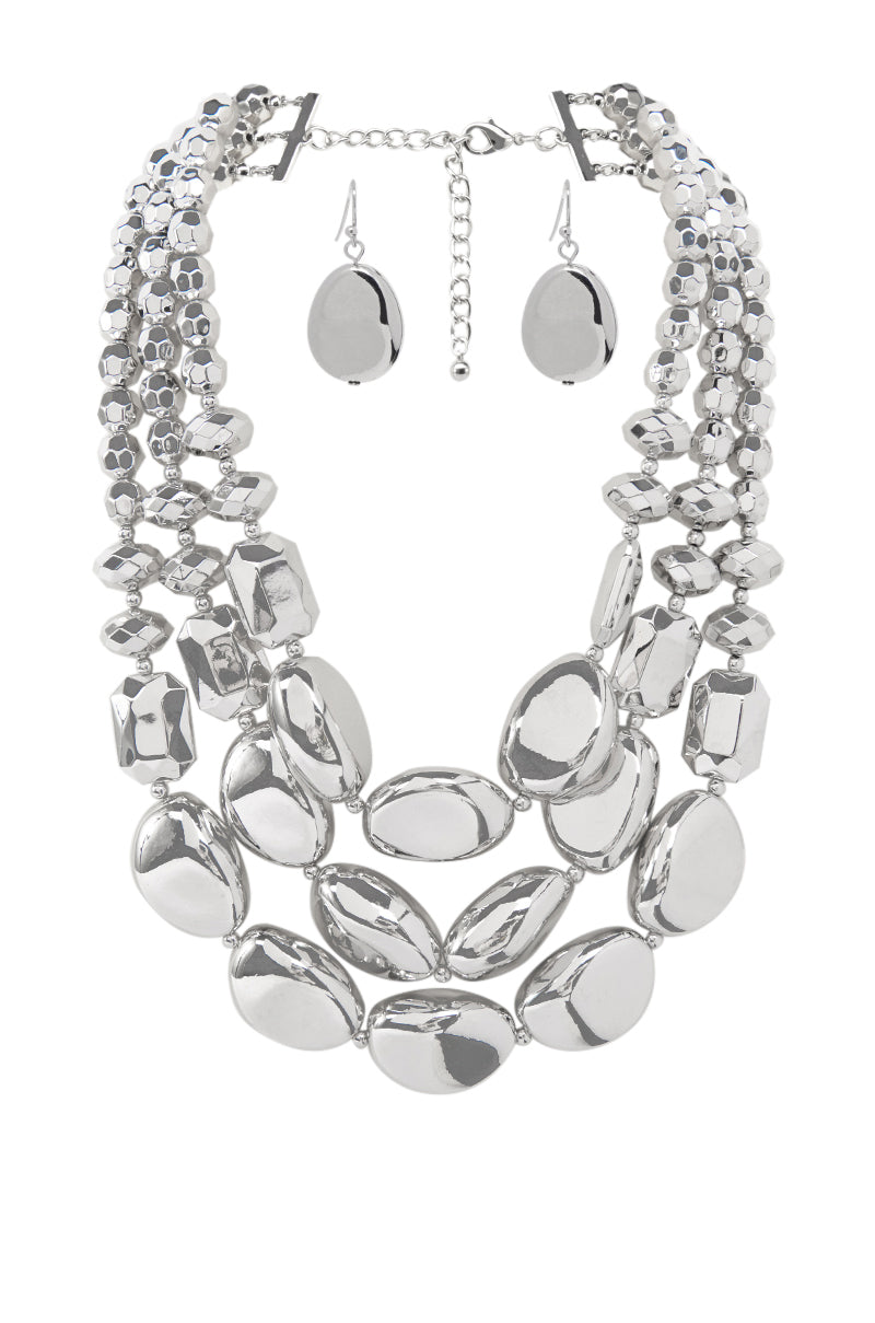 AU NATURALE LAYERED NECKLACE