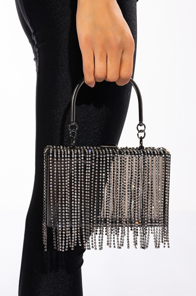 CLEAR TINGS BLING BAG