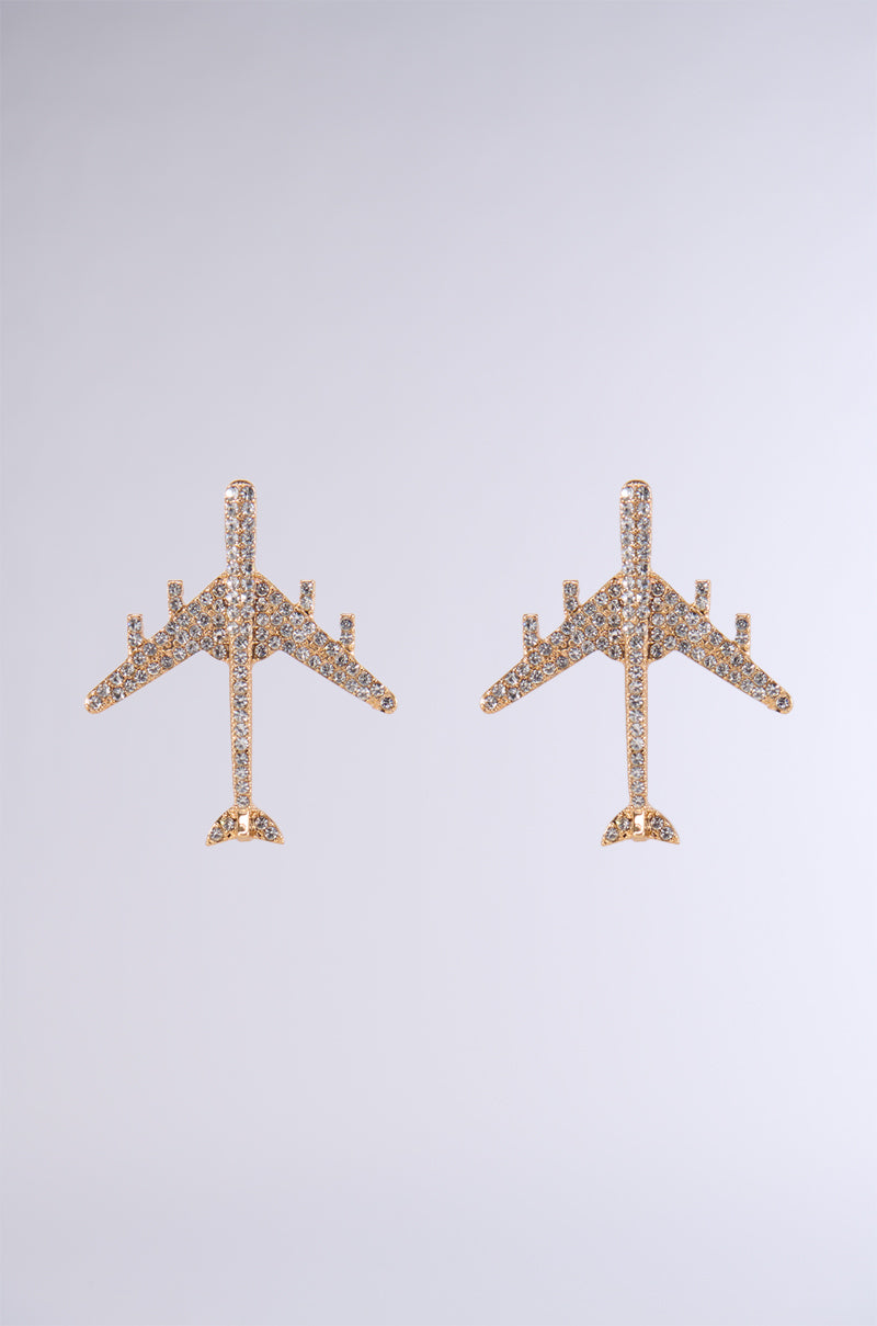 FLIGHTS NOT FEELINGS EARRING