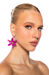 FLOWER DROP EARRING