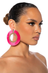 FRINGE ME EARRING