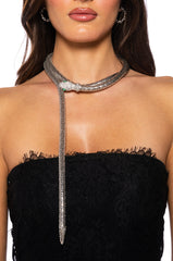 SNAKE WRAP AROUND NECKLACE