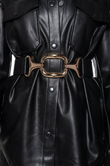 GIVE IT TIME BUCKLE WAIST BELT