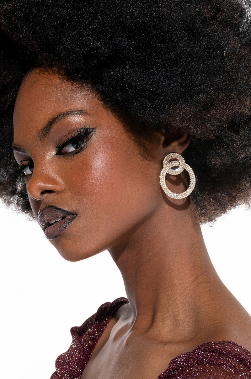STELLA RHINESTONE EARRINGS
