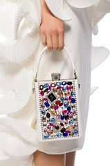 HOLD IT AGAINST ME EMBELLISHED PURSE
