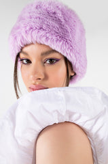 IT'S SO FLUFFY I COULD DIE LILAC HEADBAND
