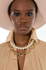 IVY PEARL NECKLACE SET