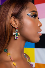 JEWELS ON ME RHINESTONE EARRING