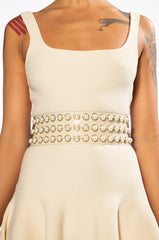 KINGSTON PEARL STUD BELT