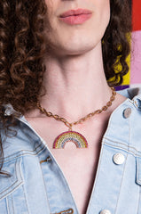 LOVE IS LOVE RHINESTONE CHAIN