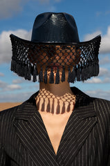 MAVERICK WESTERN FRINGE COWBOY HAT