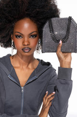 MIDNIGHT SKY RHINESTONE PURSE