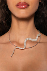 NEVER A SNAKE NECKLACE