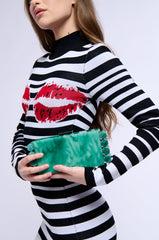 PARADISO ACRYLIC CLUTCH