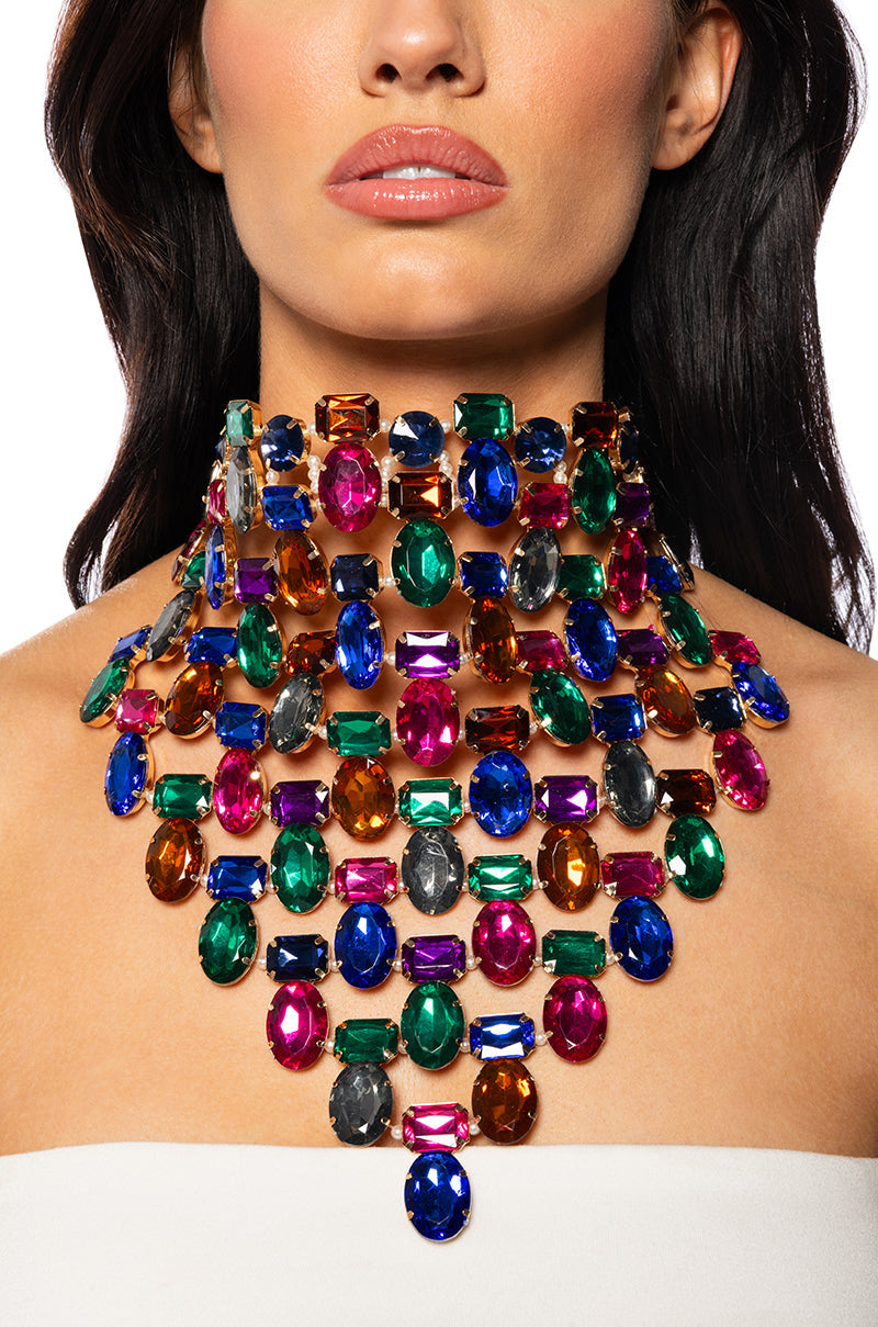 PAY MY OWN BILLS STATEMENT NECKLACE