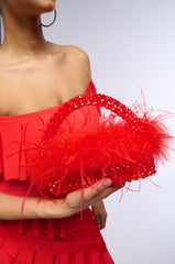 PROUD OF ME FEATHER BAG