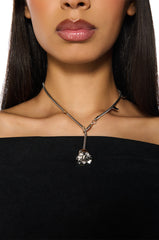 ROSE IN THE ROUGH NECKLACE