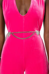 SILVER LININGS CHAIN BELT