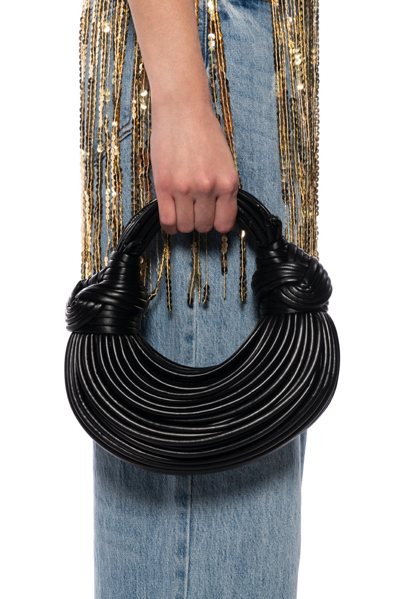 SOMTHING SPECIAL FAUX LEATHER PURSE
