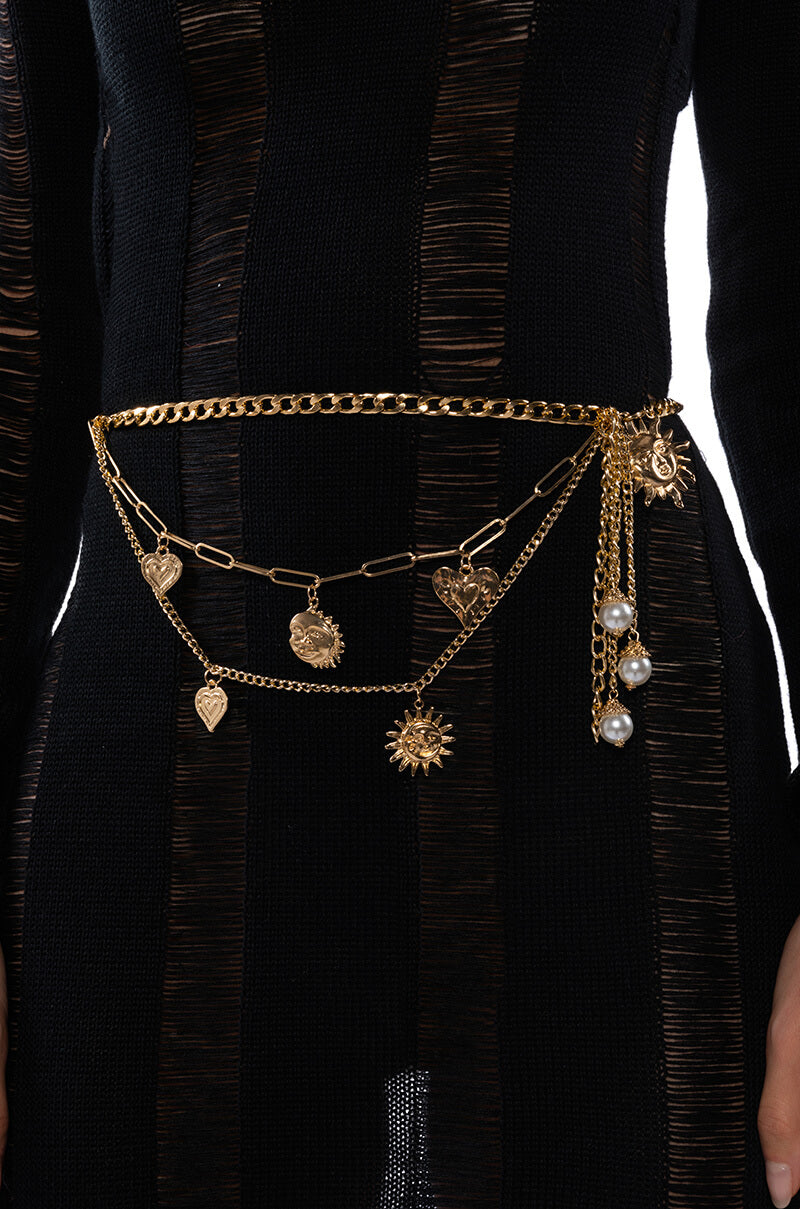 SUN GODDESS CHAIN BELT