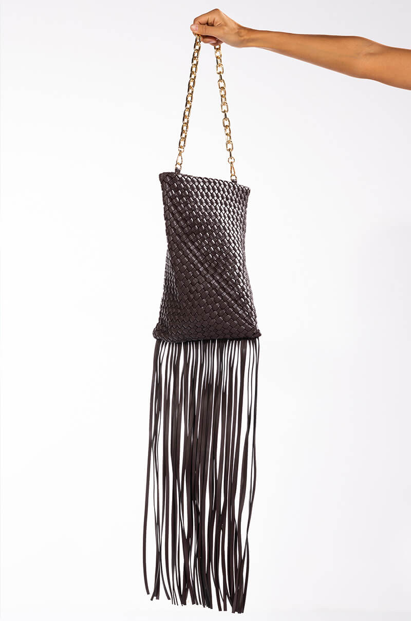 SWEPT UP FRINGE BAG