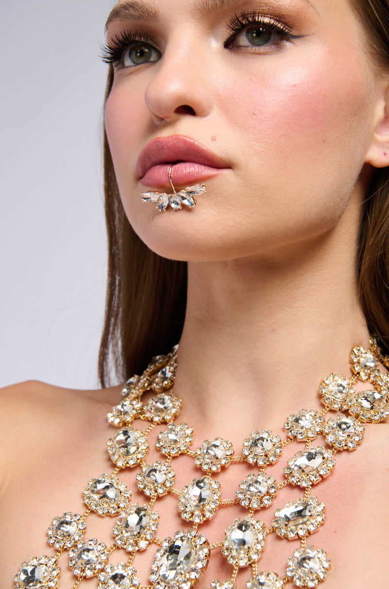 TEY FAUX LIP RING