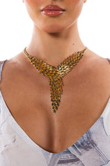 THINK TWICE EMBELLISHED NECKLACE