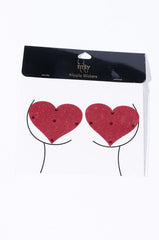 TITSY LOVER HEART NIP STICKER