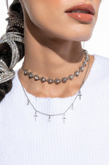 TOP IT OFF GOLD NECKLACE SET