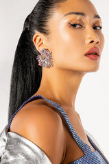 WATCH OUT GIRLS STATEMENT EARRINGS